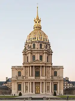 The Dôme des Invalides, 107 metres (351&nbsp;ft) tall