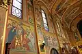Icons frescos on the walls
