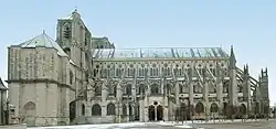 South side of the cathedral and south porch