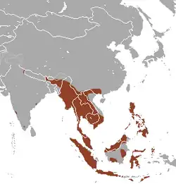 Map of range