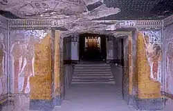 Image depicting the ceiling of Chamber I in the Tomb Of Seti I, Theban Mapping Project.