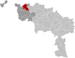 The municipality in the province of Hainaut