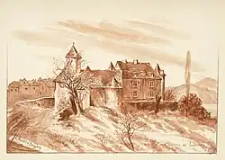 The chateau of Lannes