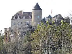 The château in Milhac