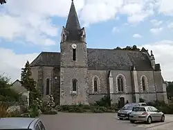 The church of Saint-Pierre-ès-Liens, in Chédigny