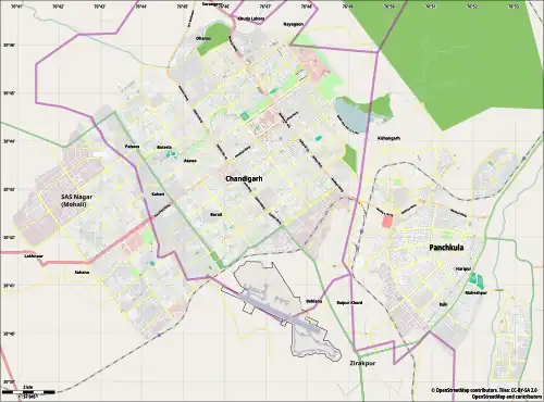 Open Hand is located in Chandigarh