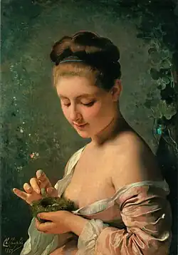 Young Girl with a Nest, 1869 Museum of Fine Arts of Lyon