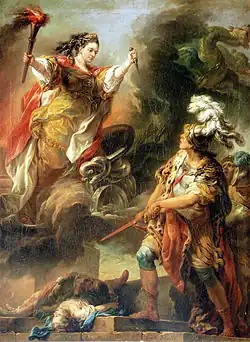 Mademoiselle Clairon in Médée by Charles-André van Loo