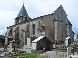 The church in Châtelus-le-Marcheix