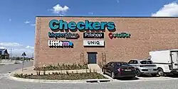 Signage for various Checkers store brands