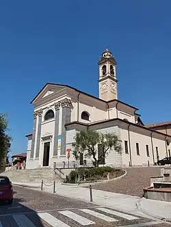 The Church of San Martino of Carnago