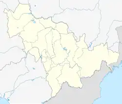 Helong is located in Jilin