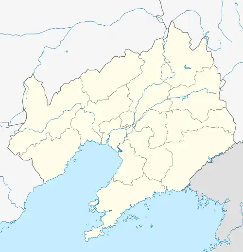 Lingyuan is located in Liaoning