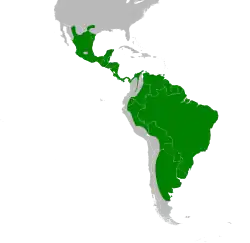 Map of range