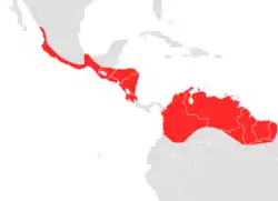 Map of range