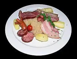 Alsatian sauerkraut