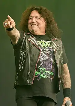 Billy with Testament in 2022