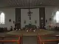 The altar of St. Mary's Church