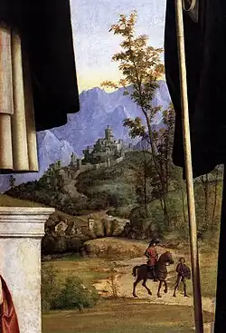 Detail of the landscape