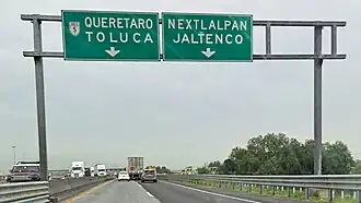 Highway in Nextlalpan