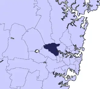 Located in Metropolitan Sydney