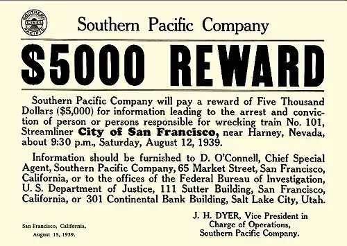 reward poster