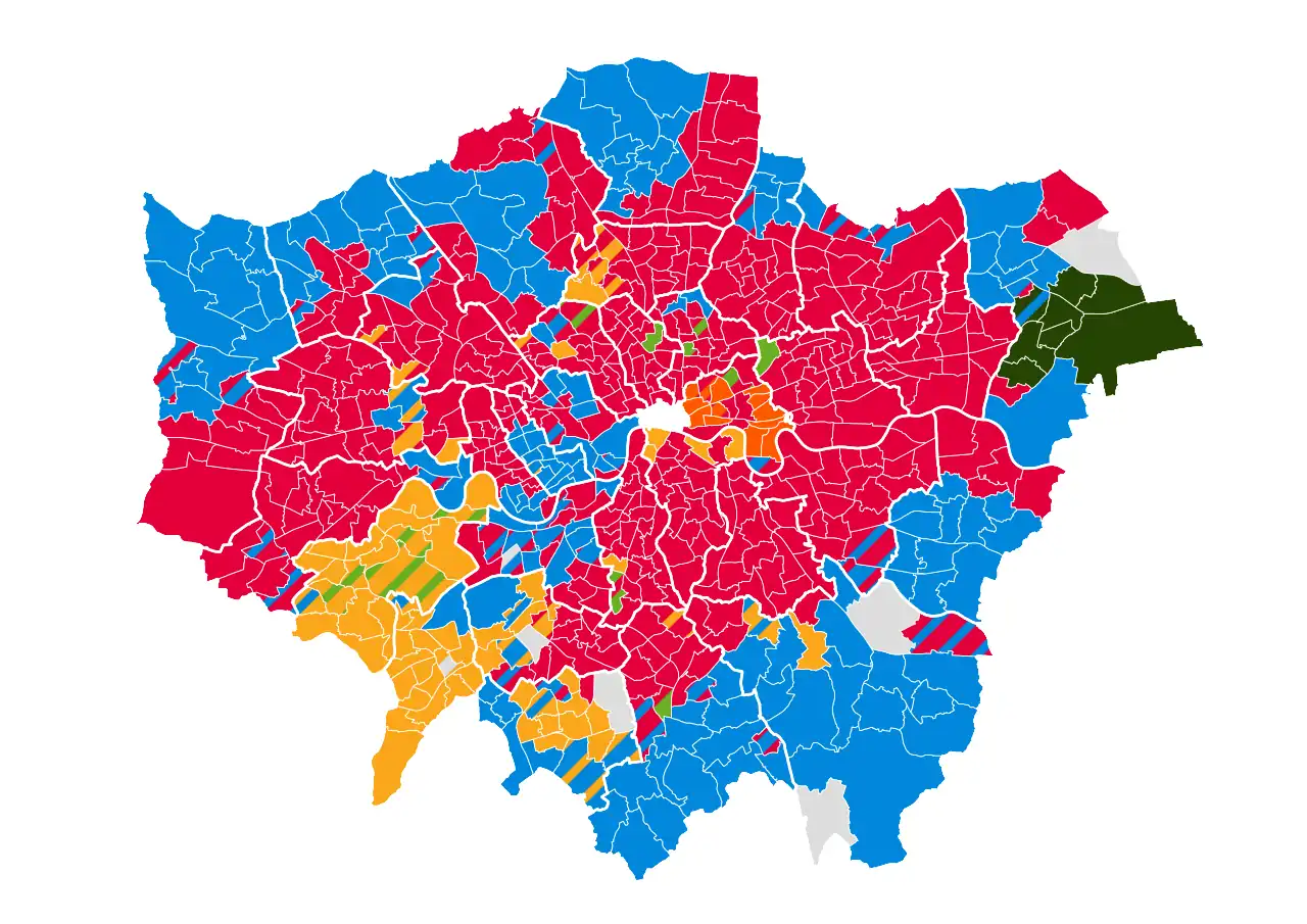 2022 results map