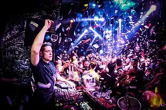 The EDM scene obtained commercial success as seen with songs like "Party Rock Anthem" by LMFAO. The early 2010s had a unique party culture that was inspired by EDM.