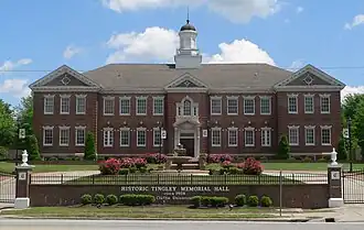 Claflin University's Tingley Hall, designed by alumni William Wilson Cooke