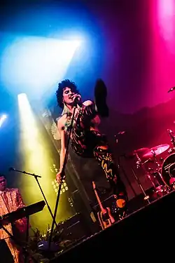 Client Liaison performing at WayBackWhen Festival in 2017