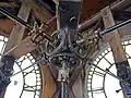 Recently restored clock mechanism.
