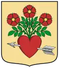 Coat of arms of Ágfalva