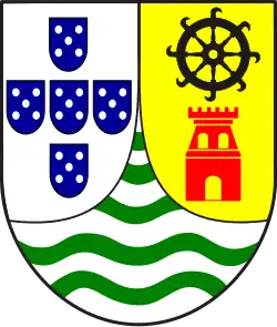 Lesser coat of arms of Portuguese India (1935-1961).