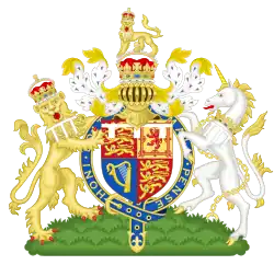 Coat of arms of the heir apparent to the King of the United Kingdom,