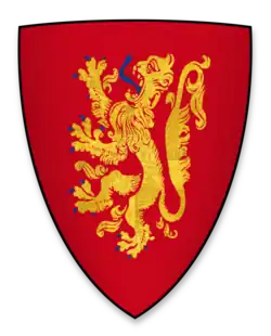 Coat of arms of William d'Aubigny, Earl of Arundel