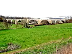 The old viaduct in Cognières