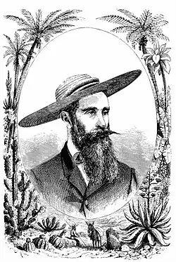 Colonel Albert S. Evans, from A La California