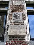 A plaque in the memory of the Coldstream Guards