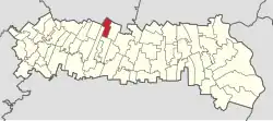 Location in Ialomița County