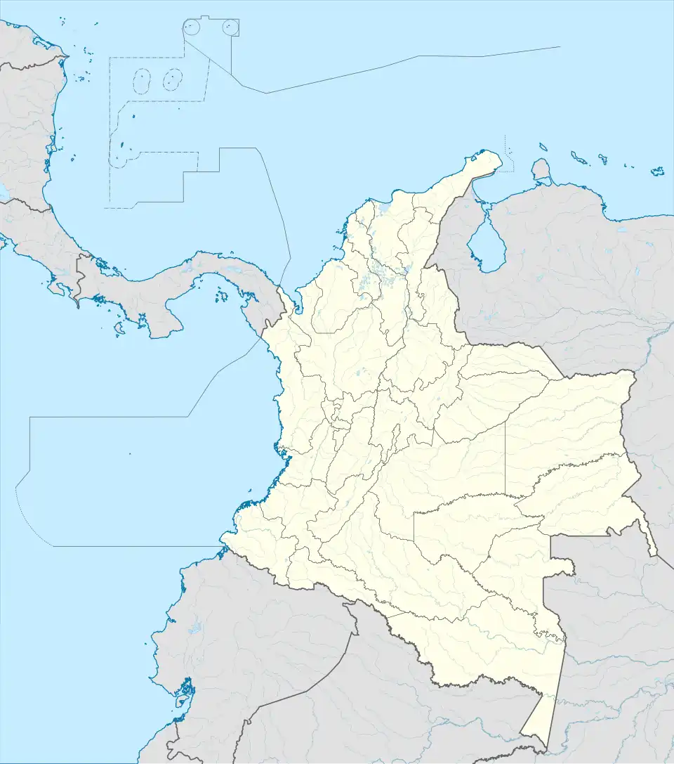 Tunja is located in Colombia