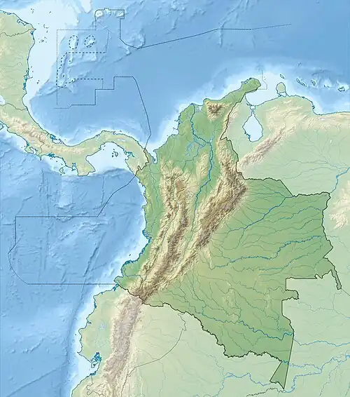 Acostasaurus is located in Colombia