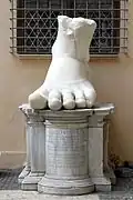 Left foot