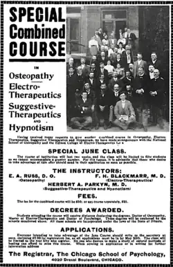 Combined courses at the Chicago School of Psychology