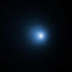 View from the Hubble Space Telescope on December 13, 2018