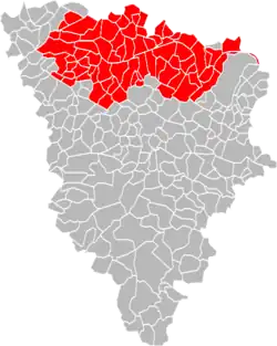 Location within the Yvelines department