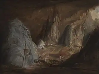 Stalagmites, Burragalong Cavern