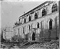 Construction of the West Wall of St. Mark's Cathedral