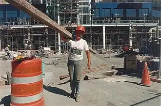 Westlake Center under construction, c. 1988