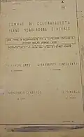 Cover of the 1962-approved PRG by architect Giordano.