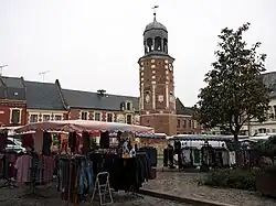 The old belfry of Crécy-sur-Serre